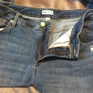 Ava & Viv ripped jeans